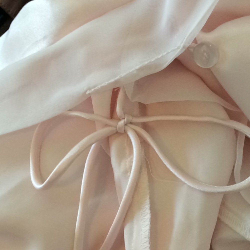Etienne Pink Satiny Robe - Picture 8 of 8